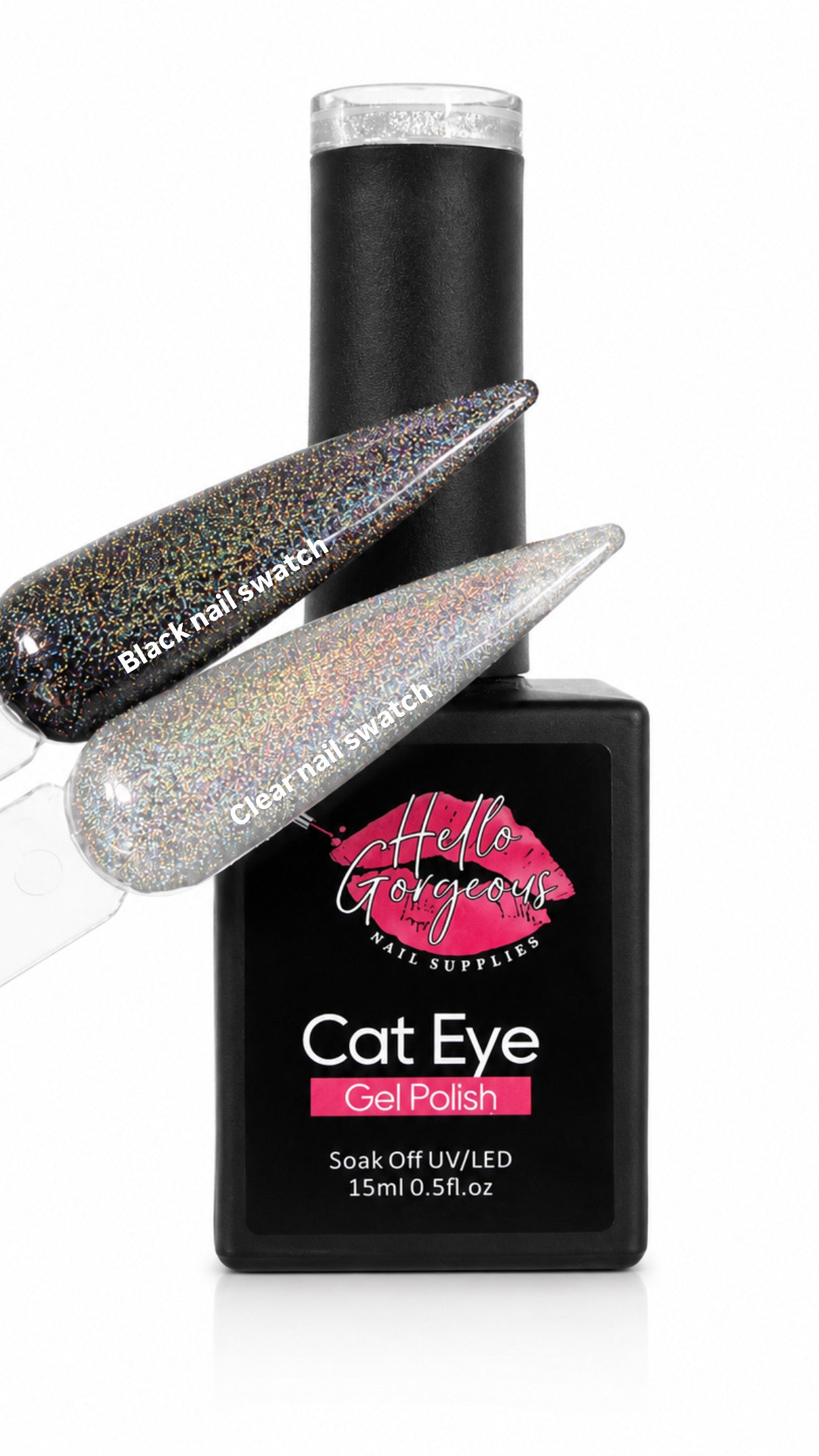 Rainbow Road Holographic Cat Eye