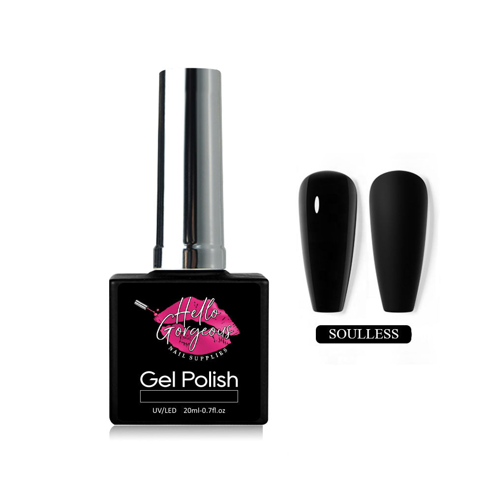 Soulless Gel Polish - Black